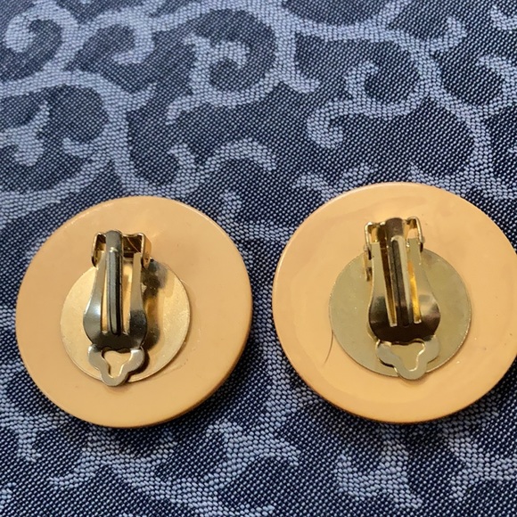 Repurposed Poker Chips Earrings - Picture 4 of 4